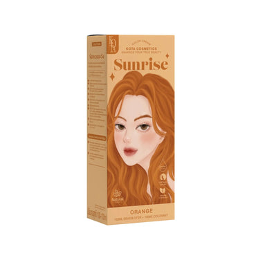 Kota Cosmetics Permanent Hair Color Cream SUNRISE – ORANGE
